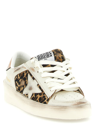 Multicolor Goatskin Low Top Sneakers