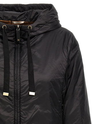 Black Polyester Shell Jacket