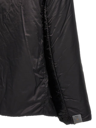 Black Polyester Shell Jacket