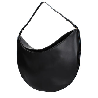Black Leather Shoulder Bag
