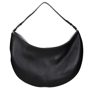 Black Leather Shoulder Bag