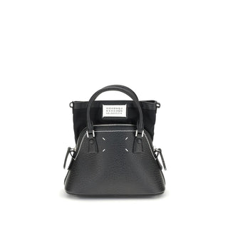 Black Calf Leather Bos Taurus Handbag