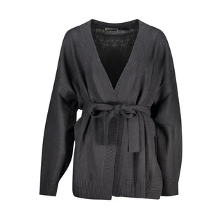 Black Acrylic Women's Sweater