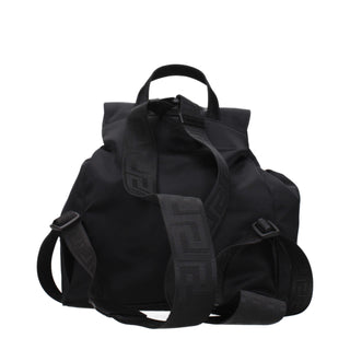 Black Fabric Backpack