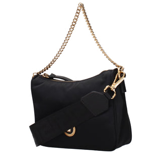 Black Fabric Handbag