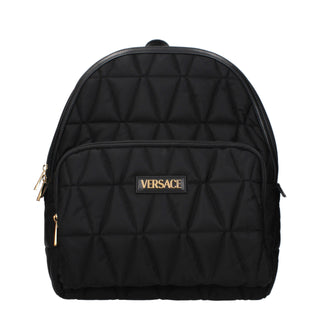 Black Fabric Backpack