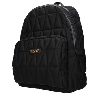 Black Fabric Backpack