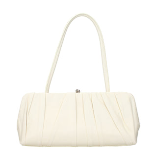 White Leather Shoulder Bag