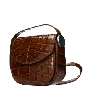 Brown Leather Crossbody Bag