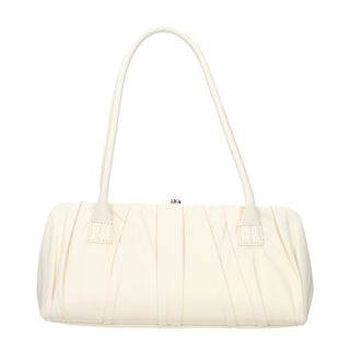 White Leather Shoulder Bag