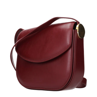 Red Leather Crossbody Bag