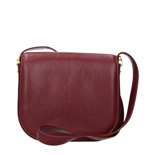 Red Leather Crossbody Bag