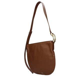 Brown Leather Crossbody Bag