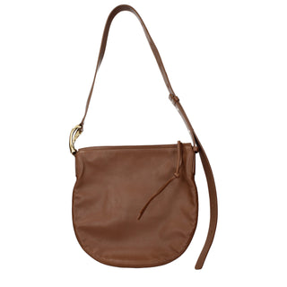 Brown Leather Crossbody Bag