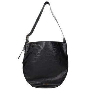 Black Leather Crossbody Bag