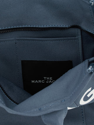 Blue Cotton Tote Bag