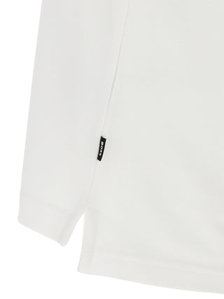 White Cotton Polo Shirt