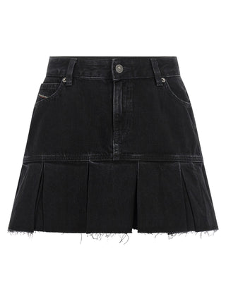 Blue Cotton Long Skirt