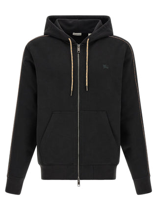 Black Cotton Sweatshirt