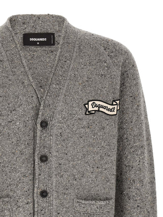 Gray Wool Cardigan
