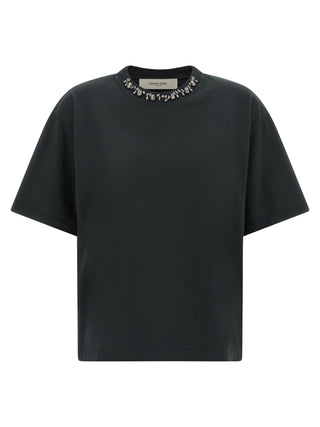Camiseta de algodón negro