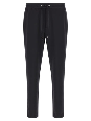 Black Polyamide Joggers (Workout Pants)