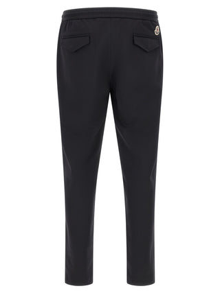 Black Polyamide Joggers (Workout Pants)