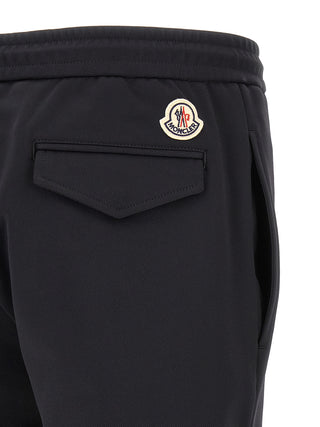 Black Polyamide Joggers (Workout Pants)