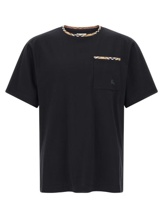 Black Cotton T-Shirt