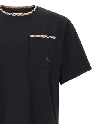 Black Cotton T-Shirt