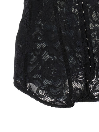 Black Polyamide Bodysuit