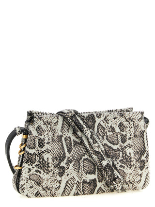 Multicolor Cowhide Crossbody Bag