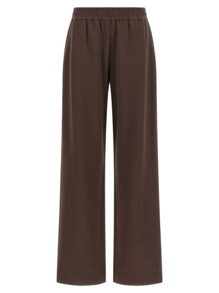 Brown Cotton Joggers (Workout Pants)