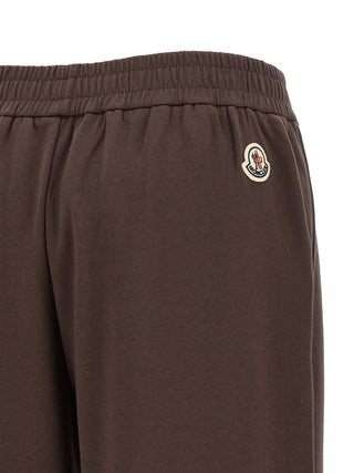 Brown Cotton Joggers (Workout Pants)