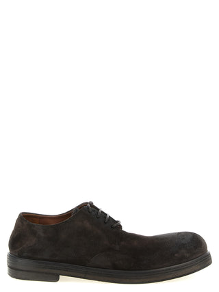 Brown Calfskin Oxfords And Derbies