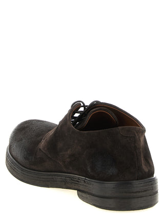 Brown Calfskin Oxfords And Derbies
