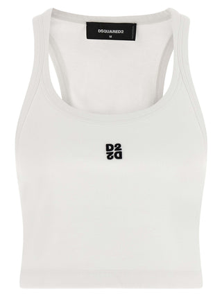 White Cotton Tank Tops