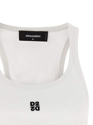 White Cotton Tank Tops