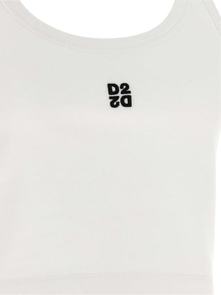 White Cotton Tank Tops