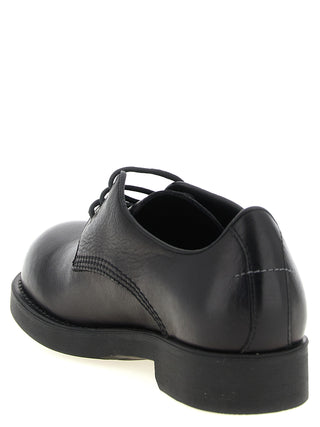 Zapatos Oxford y Derby negros de piel de vaca