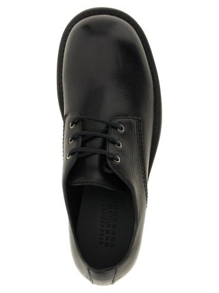 Zapatos Oxford y Derby negros de piel de vaca