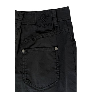 Shorts de algodón negro para mujer