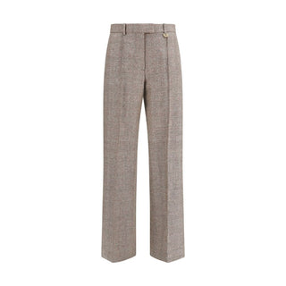Beige Wool Oves Aries Dress Pants