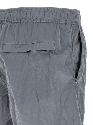Pantalones cortos de baño de poliamida gris