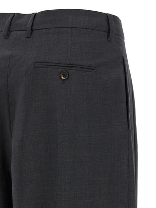 Gray Wool Dress Pants