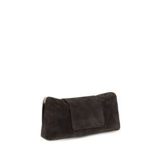 Brown Calf Leather Bos Taurus Clutch Bag
