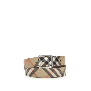 Beige Calf Leather Bos Taurus Regular Belt