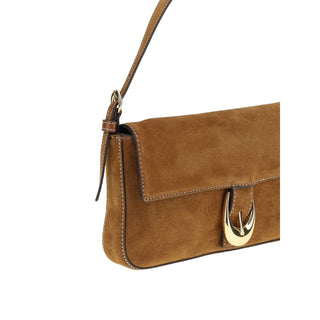 Brown Calf Leather Bos Taurus Shoulder Bag