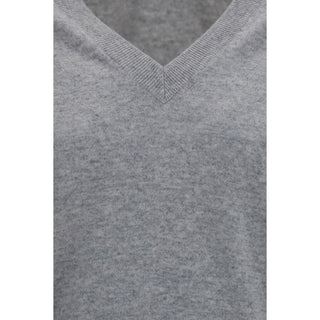 Gray Cashmere Sweater