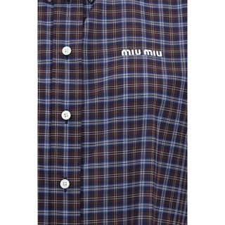 Camisa multicolor de algodón